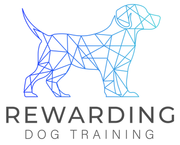 rewarding dog training logo
